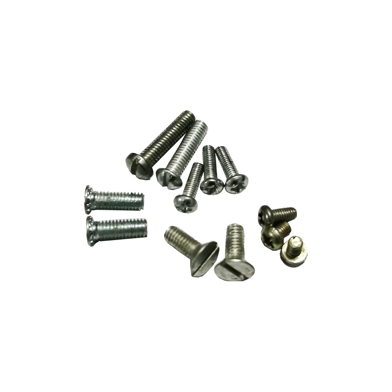 Cross (one) slotted machine screws M3-M20